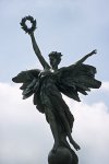 angel of mons on war memorial Lewes E Sussex.jpg